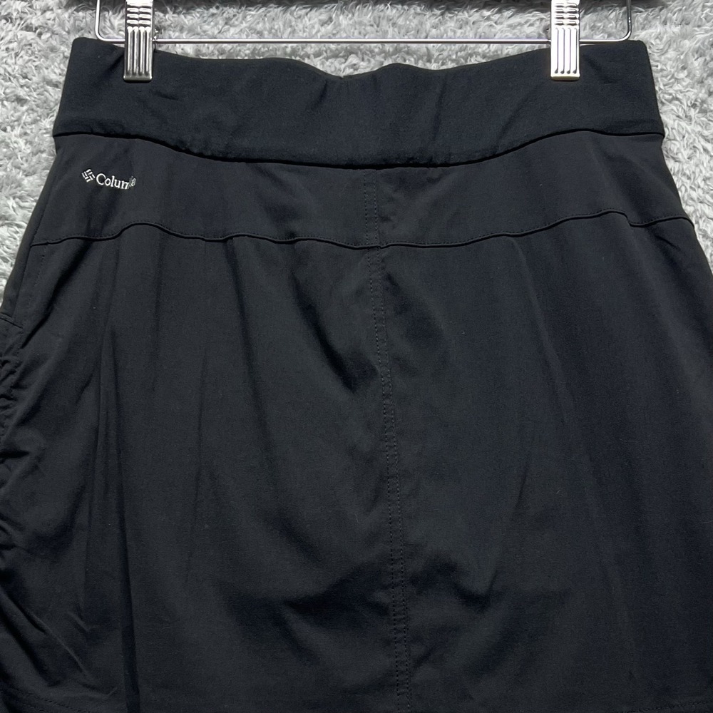 Columbia Skort Womens Small Black Omni Shield Advanced Repellency Hiking Trails - Picture 6 of 13